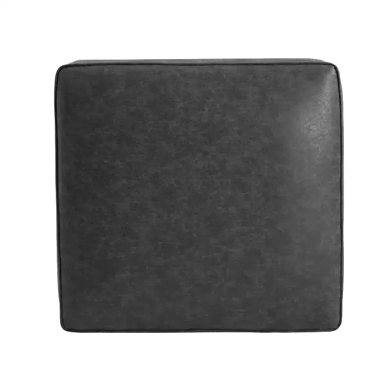 Pouf quadrato moderno, versatile e imbottito per interni