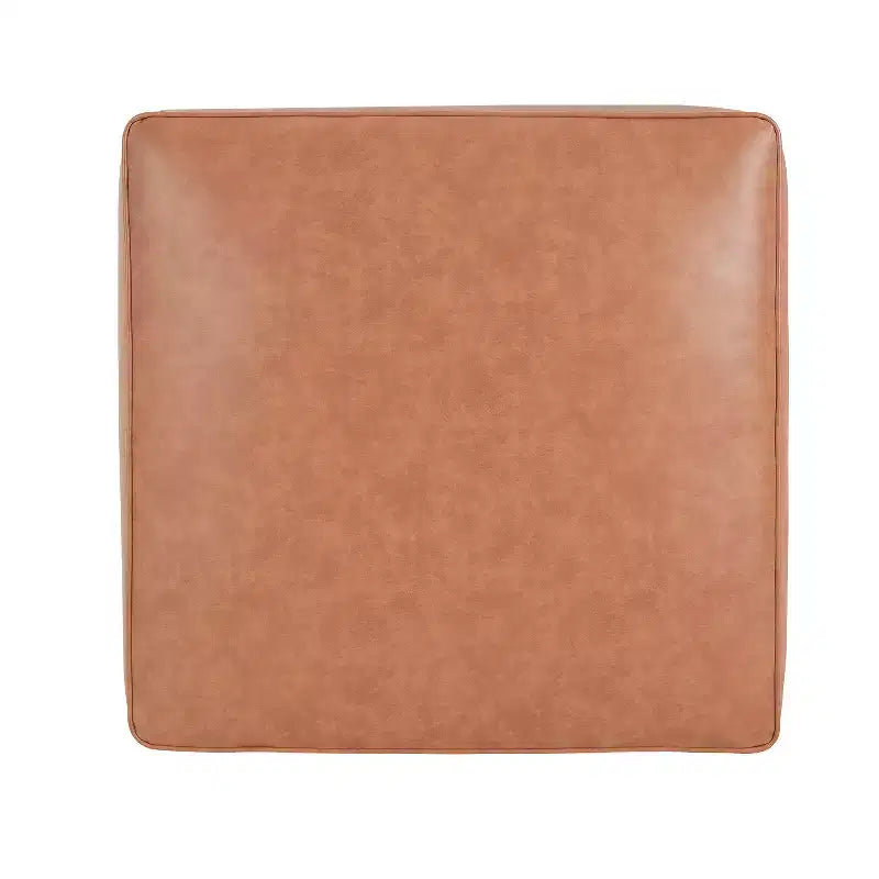Pouf quadrato moderno, versatile e imbottito per interni