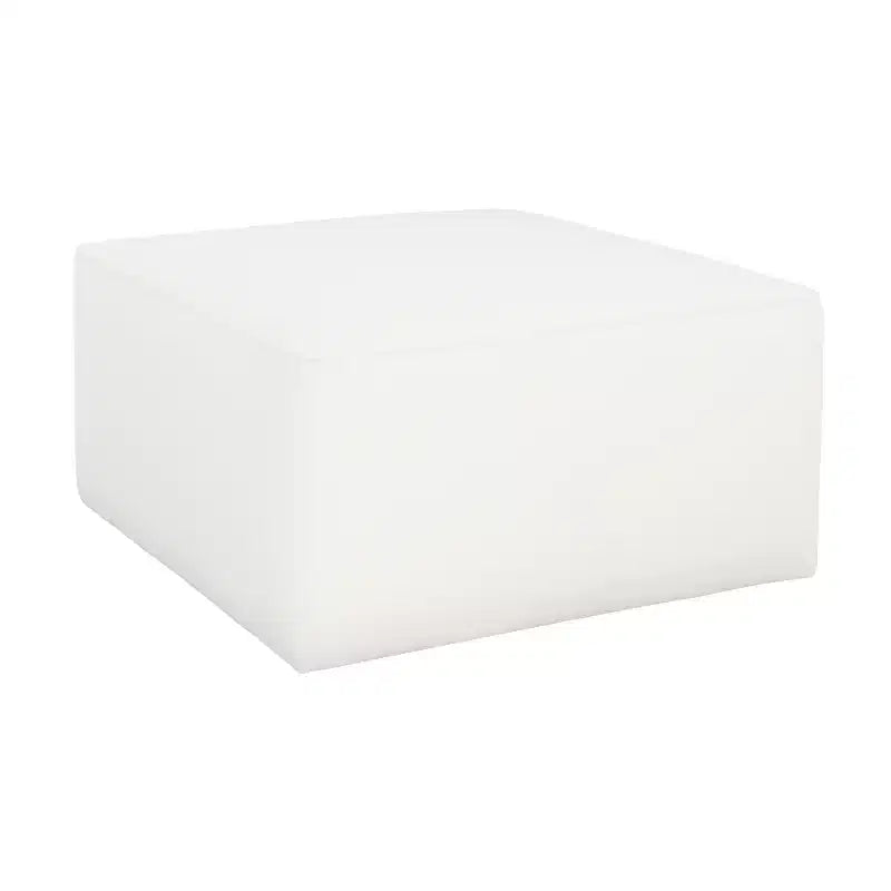 Pouf quadrato moderno, versatile e imbottito per interni