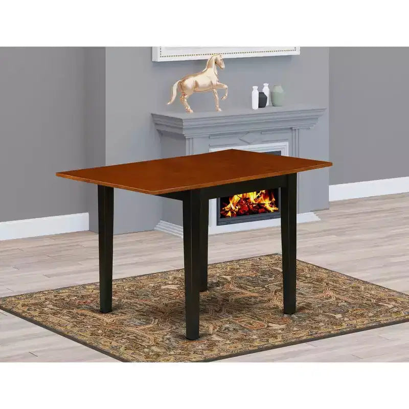 Tavolo rettangolare 30X48 con 2 ribalte