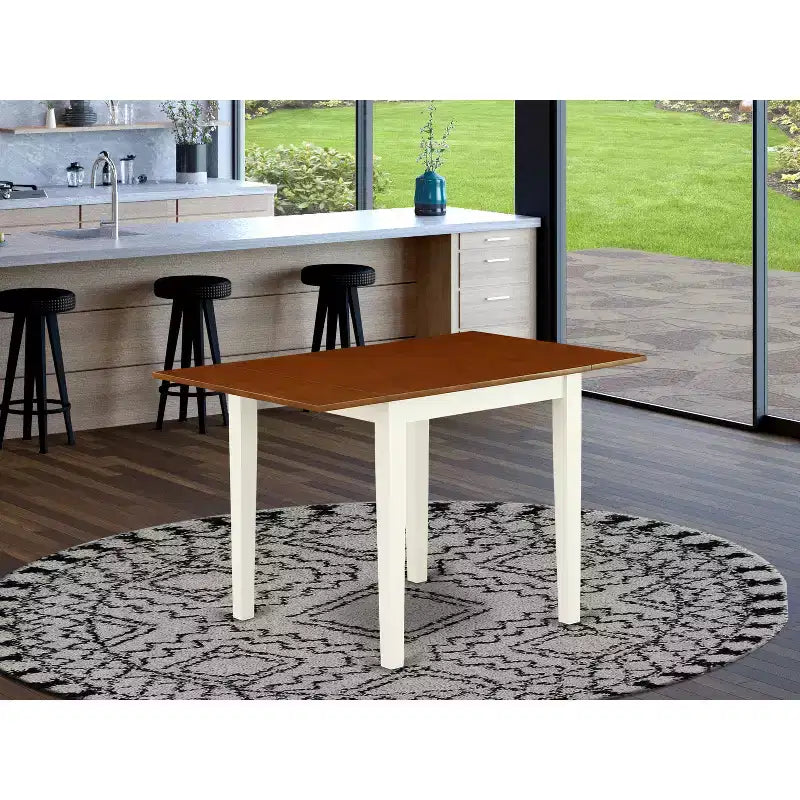 Tavolo rettangolare 30X48 con 2 ribalte