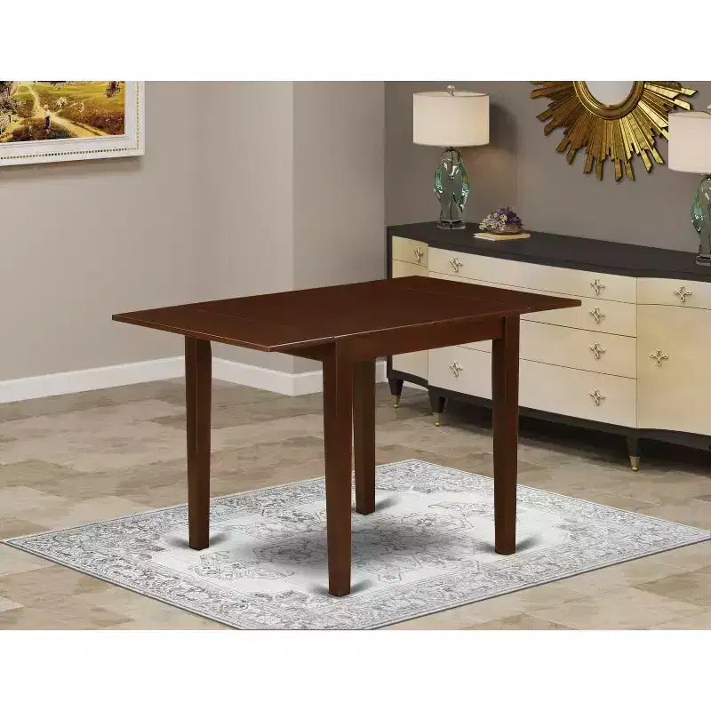 Tavolo rettangolare 30X48 con 2 ribalte