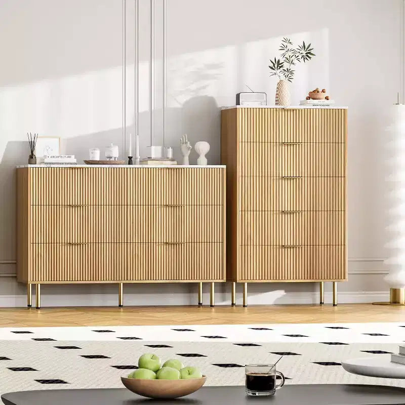 Cassettiera per camera da letto, cassettiera moderna a 6 cassetti, organizer in legno con cassetti per camera da letto, soggiorno, corridoio e ingresso