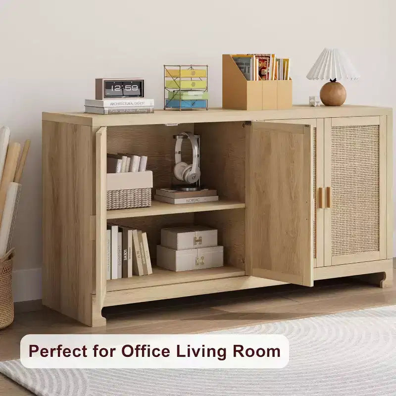 Mobile contenitore moderno in rattan