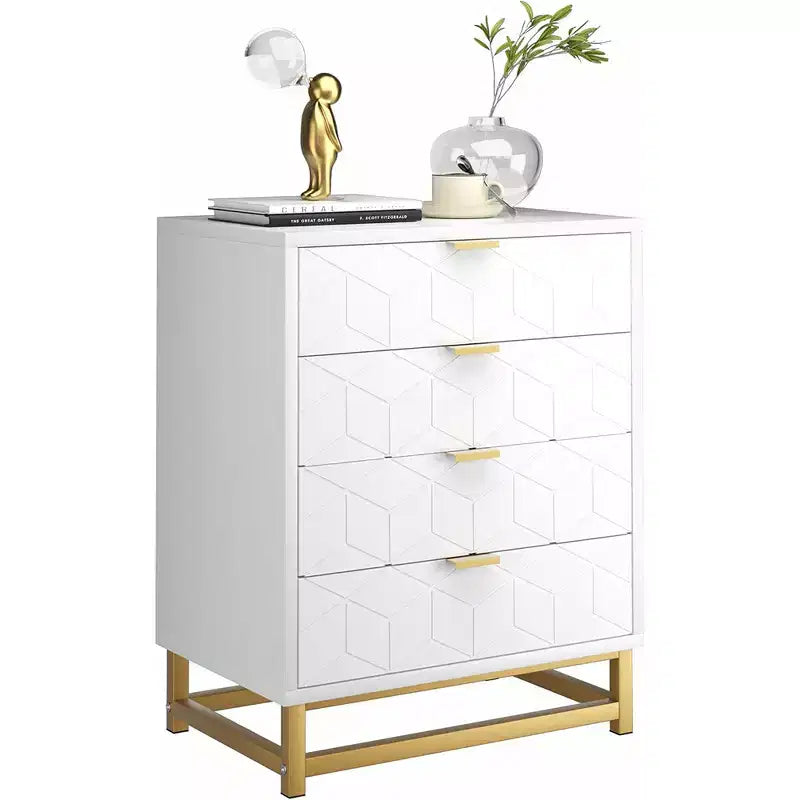 Mobile contenitore con cassetti, cassettiera per camera da letto, organizer con 53.5 cassetti, maniglie e gambe in metallo