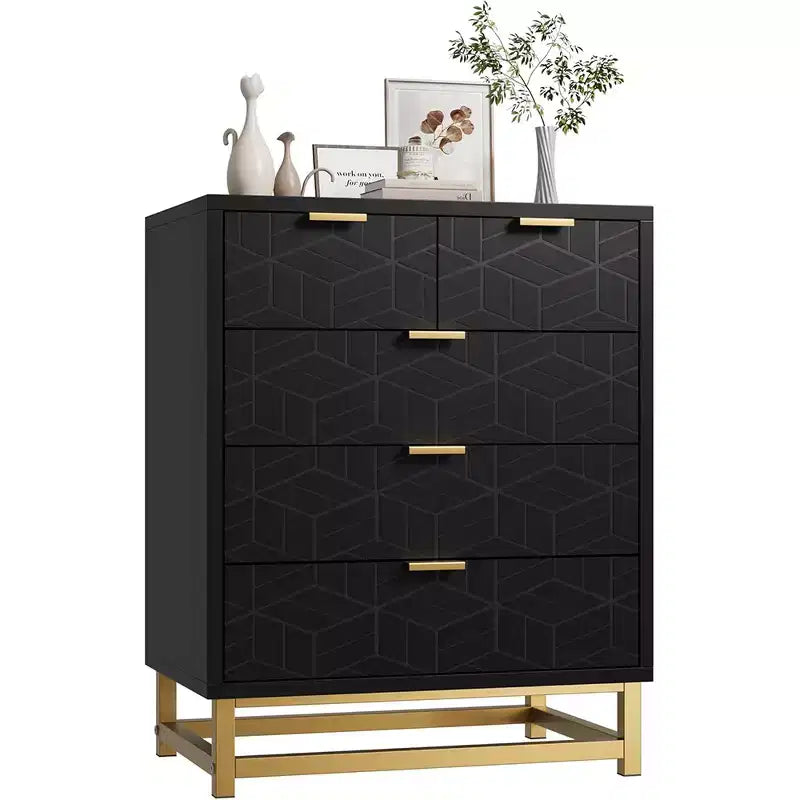 Mobile contenitore con cassetti, cassettiera per camera da letto, organizer con 53.5 cassetti, maniglie e gambe in metallo