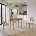 Mesa de comedor de altura de bar | superficie rectangular de 48 | madera de caoba