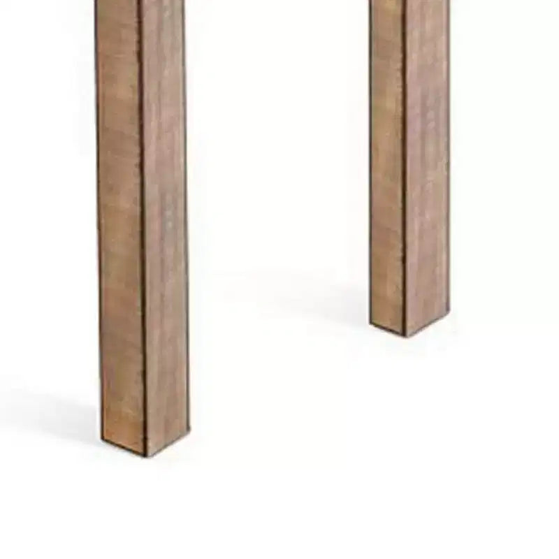Mesa de comedor de altura de bar | superficie rectangular de 48 | madera de caoba