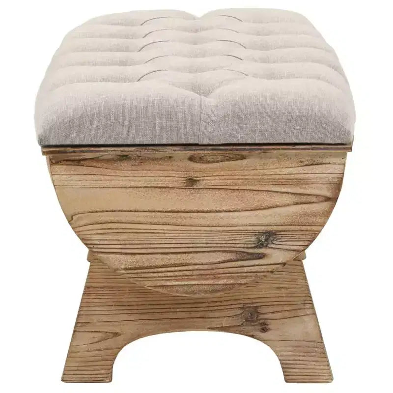 Panca contenitore 40.6 in abete massello