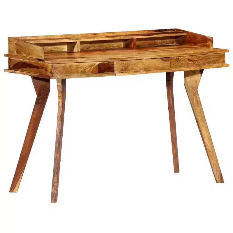 Biurko 45.3x19.7x33.5 z litego drewna akacjowego