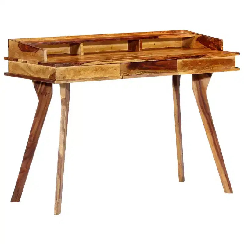 Biurko 45.3x19.7x33.5 z litego drewna akacjowego