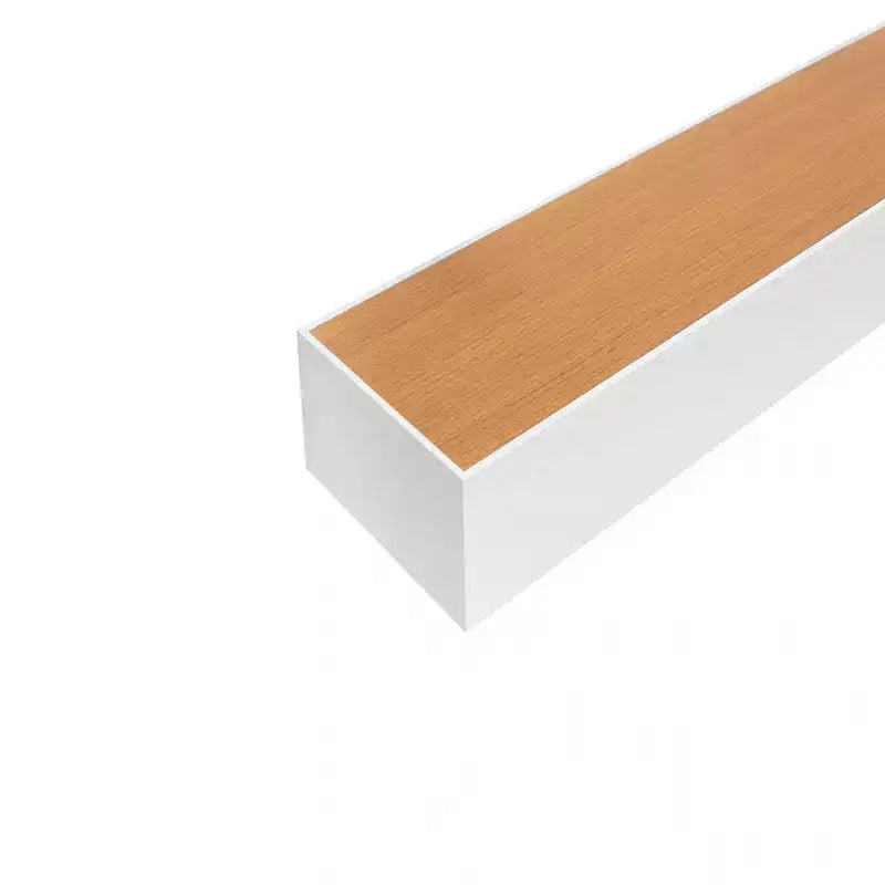 Estante flotante de arce y blanco de 23.6, soporte de pared de madera con herrajes invisibles, perfecto para decorar el baño, dormitorio o cocina, o exhibir libros y plantas; fácil de instalar.
